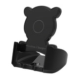 Maxbell Desktop Vertical Wireless Charging Stand Fast Charge Phone Holder Black