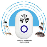 Maxbell Ultrasonic Pest Repeller Indoor Outdoor Quiet Work for Rat   EU