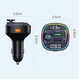 Maxbell Car Charger Bluetooth 5.0 Wireless QC3.0 for Tablets All Smartphones