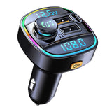 Maxbell Car Charger Bluetooth 5.0 Wireless QC3.0 for Tablets All Smartphones