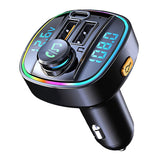 Maxbell Car Charger Bluetooth 5.0 Wireless QC3.0 for Tablets All Smartphones