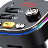 Maxbell Car Charger MP3 Player Bluetooth FM Transmitter Dual USB Charging Wireless