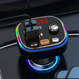 Maxbell Car Charger MP3 Player Bluetooth FM Transmitter Dual USB Charging Wireless