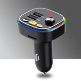 Maxbell Car Charger MP3 Player Bluetooth FM Transmitter Dual USB Charging Wireless