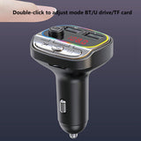 Maxbell Car Charger MP3 Player Bluetooth FM Transmitter Dual USB Charging Wireless