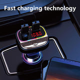 Maxbell Car Charger MP3 Player Bluetooth FM Transmitter Dual USB Charging Wireless