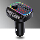 Maxbell Car Charger MP3 Player Bluetooth FM Transmitter Dual USB Charging Wireless