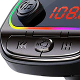 Maxbell Car Charger MP3 Player Bluetooth FM Transmitter Dual USB Charging Wireless