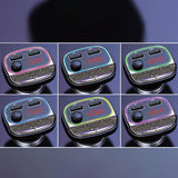 Maxbell Car Charger MP3 Player Bluetooth FM Transmitter Dual USB Charging Wireless