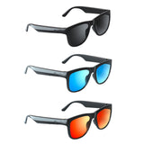 Maxbell Bluetooth Audio Smart Glasses Hands Free Calling Music MP3 for Driving Yellow