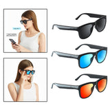 Maxbell Bluetooth Audio Smart Glasses Hands Free Calling Music MP3 for Driving Yellow