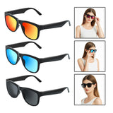 Maxbell Bluetooth Audio Smart Glasses Hands Free Calling Music MP3 for Driving Yellow