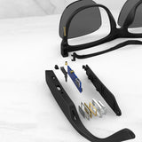 Maxbell Bluetooth Audio Smart Glasses Hands Free Calling Music MP3 for Driving Yellow