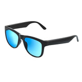 Maxbell Bluetooth Audio Smart Glasses Hands Free Calling Music MP3 for Driving Blue