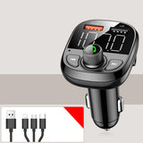 Maxbell Car FM Transmitter 2 USB Port Support TF Card MP3 Player QC3.0 with Cable