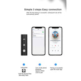 Maxbell Portable Lavalier Clip On Bluetooth Audio Receiver Mic Support Stereo Music
