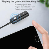 Maxbell Portable Lavalier Clip On Bluetooth Audio Receiver Mic Support Stereo Music
