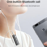 Maxbell Portable Lavalier Clip On Bluetooth Audio Receiver Mic Support Stereo Music