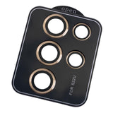 Maxbell Phones Camera Lens Protectors for Samsung Galaxy S22Ultra Accessory Gold