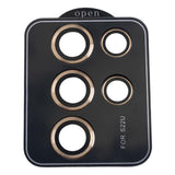 Maxbell Phones Camera Lens Protectors for Samsung Galaxy S22Ultra Accessory Gold