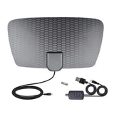 Maxbell TV Antenna 4K 1080P Long Range 200 Mile Range for All Television Black
