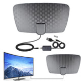 Maxbell TV Antenna 4K 1080P Long Range 200 Mile Range for All Television Black