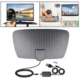 Maxbell TV Antenna 4K 1080P Long Range 200 Mile Range for All Television Black