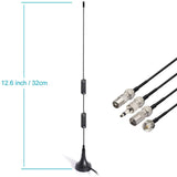 Maxbell Sucker Aerial Antenna W/ 3M Cable Aerial 7dBi for Radio Accessories Parts