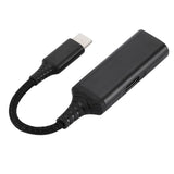 Maxbell 2 in 1 USB Type C to AUX Charger Adapter PD 60W Fast Charging MH338A Black