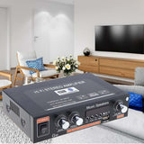 Maxbell Mini Bluetooth Power Amplifier FM Radio Digital Hi-Fi for Car Home Speakers