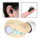Maxbell S600 Mini Single Wireless Earbuds Noise Reduction Earphones Champaign Gold