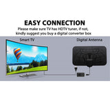 Maxbell HD Digital TV Antenna 4K Support 720P, 1080i, 1080P / Atsc Indoor Black