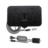 Maxbell HD Digital TV Antenna 4K Support 720P, 1080i, 1080P / Atsc Indoor Black