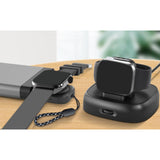 Maxbell Watch Charger Stand Non-Slip Magnetic for iwatch S2/S3/S4/S5/S6/S7/SE White