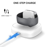 Maxbell Watch Charger Stand Non-Slip Magnetic for iwatch S2/S3/S4/S5/S6/S7/SE White