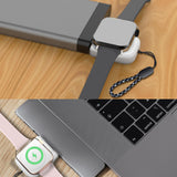 Maxbell Watch Charger Stand Non-Slip Magnetic for iwatch S2/S3/S4/S5/S6/S7/SE White