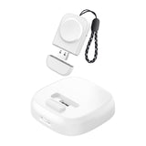 Maxbell Watch Charger Stand Non-Slip Magnetic for iwatch S2/S3/S4/S5/S6/S7/SE White