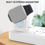 Maxbell Watch Charger Stand Non-Slip Magnetic for iwatch S2/S3/S4/S5/S6/S7/SE White