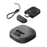 Maxbell Watch Charger Stand Non-Slip Magnetic for iwatch S2/S3/S4/S5/S6/S7/SE Black