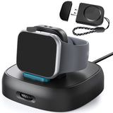 Maxbell Watch Charger Stand Non-Slip Magnetic for iwatch S2/S3/S4/S5/S6/S7/SE Black