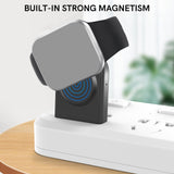 Maxbell Watch Charger Stand Non-Slip Magnetic for iwatch S2/S3/S4/S5/S6/S7/SE Black