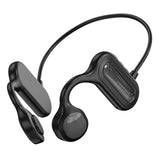 Maxbell Bone Conduction Headphones Support TF Card Open Ear Driving Meeting Black Box