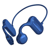 Maxbell Bone Conduction Headphones Support TF Card Open Ear Driving Meeting Blue Box