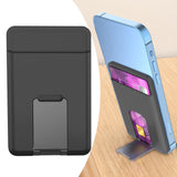 Maxbell Magnetic Wallet Card Holder for iPhone 13 12 Pro Max Mini Black