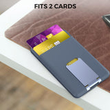 Maxbell Magnetic Wallet Card Holder for iPhone 13 12 Pro Max Mini Dark Blue