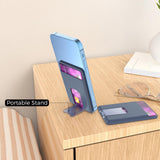 Maxbell Magnetic Wallet Card Holder for iPhone 13 12 Pro Max Mini Dark Blue