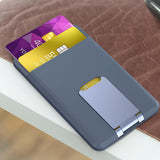 Maxbell Magnetic Wallet Card Holder for iPhone 13 12 Pro Max Mini Dark Blue