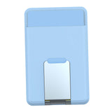 Maxbell Magnetic Wallet Card Holder for iPhone 13 12 Pro Max Mini Light Blue