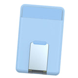Maxbell Magnetic Wallet Card Holder for iPhone 13 12 Pro Max Mini Light Blue