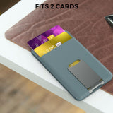Maxbell Magnetic Wallet Card Holder for iPhone 13 12 Pro Max Mini Green